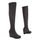 Chaussures femme Overknee botte semelle compensée