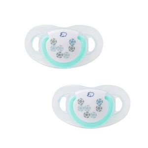 BEBE CONFORT Sucette Dental Safe 0/6m Bleu (x2)