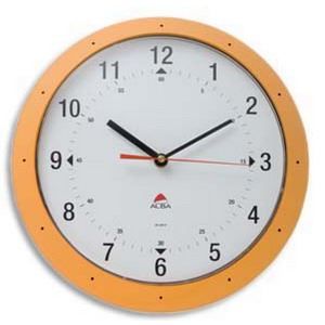 horloge orange