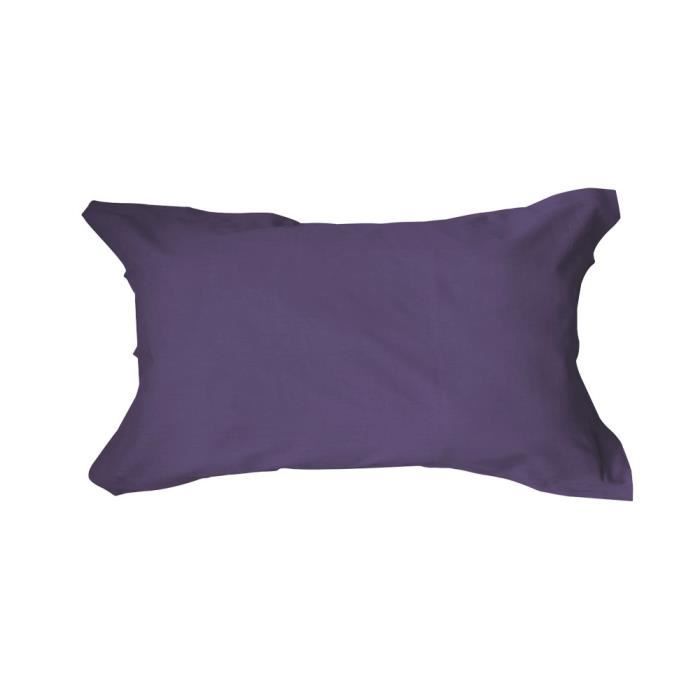 TODAY Taie d'oreiller américaine 50x70cm Deep purple