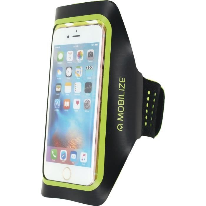 MOBILIZE Etui de protection pour téléphone Bandoulière M Jaune