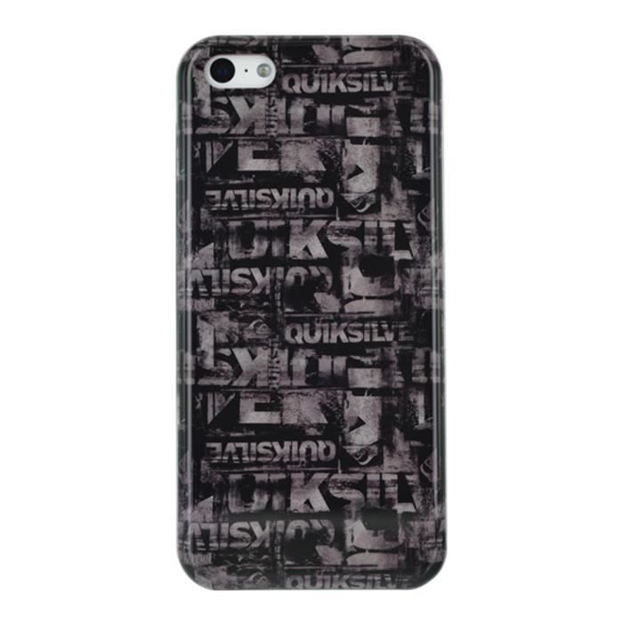 QUIKSILVER Coque et protection-écran pour Iphone 5C - Graphique noir