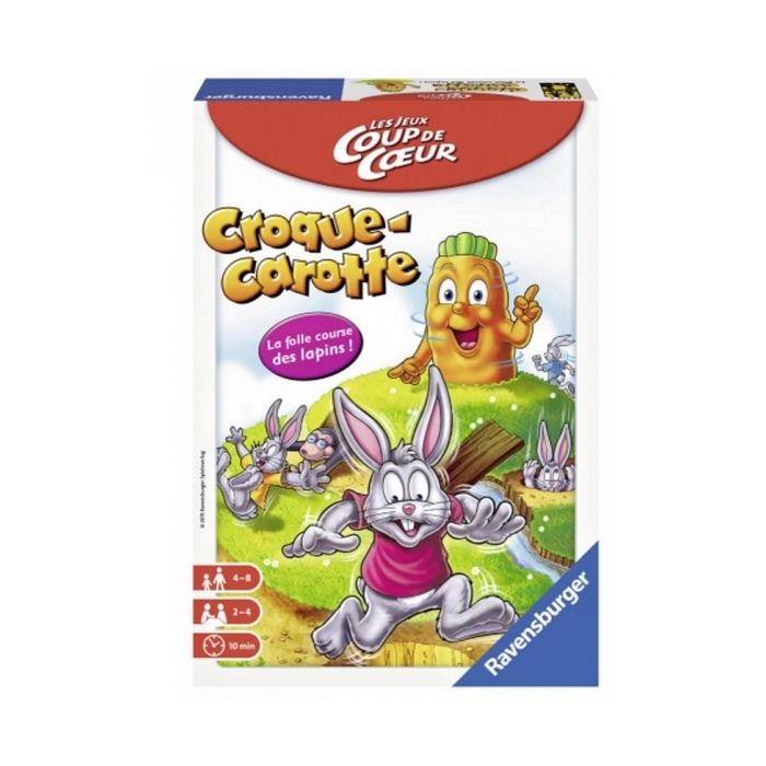 RAVENSBURGER Jeu de Société Croque Carotte (Format Pocket)
