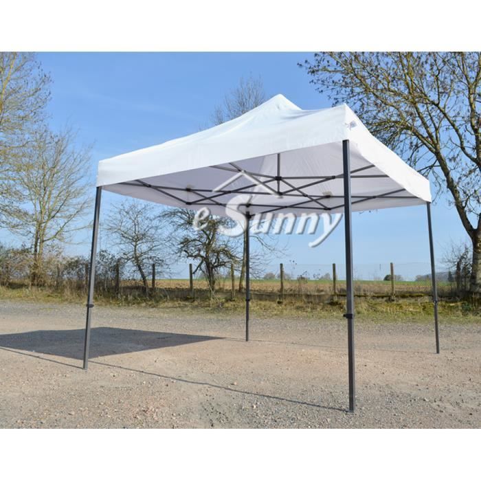 Barnum Pliant 3x3m Blanc - Tente Pliante semi Pro - Achat ...