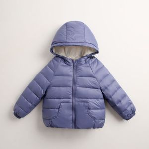 À Blouson Col Capuche Montant Fille Manche Garcon Enfant Doudoune TItqO