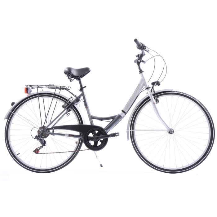 Vélo Ficarius Trekking - Argent et Anthracite