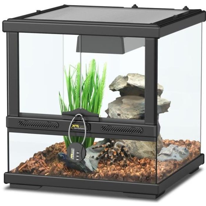 TERRARIUM « SMART LINE » 30 NOIR Achat / Vente vivarium terrarium