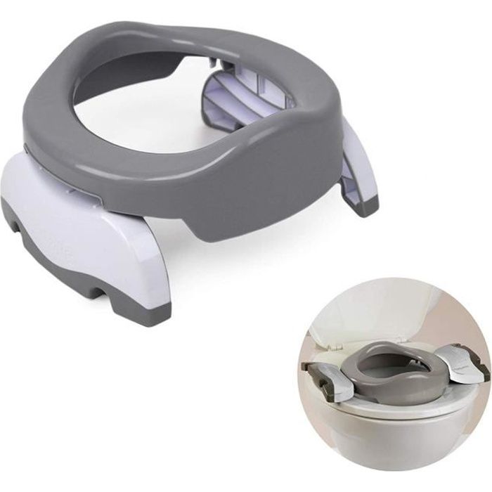 Pot de voyage R/éducteur de toilettes 2 en 1 Potette Plus Rose