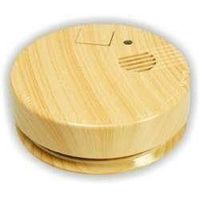 DÉTECTEUR DE FUMÉE Détecteur de fumée en14604 couleur bois DÉTECTEUR DE FUMÉE Détecteur de fumée en14604 couleur bois