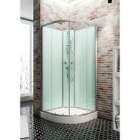 CABINE DE DOUCHE Cabine de douche intégrale arrondie 90x90 cm, cabi CABINE DE DOUCHE Cabine de douche intégrale arrondie 90x90 cm, cabi
