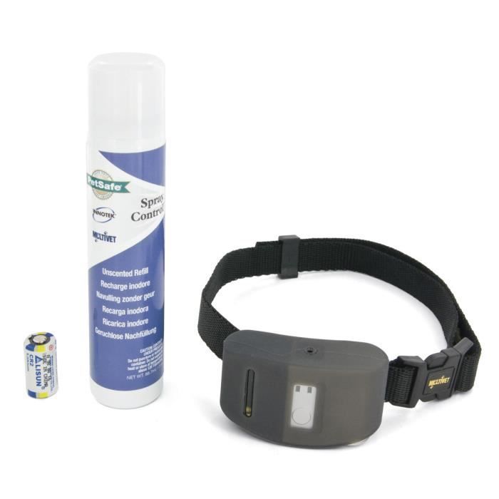 PETSAFE Collier anti-aboiement à spray Deluxe SBC-10 - Pour chien