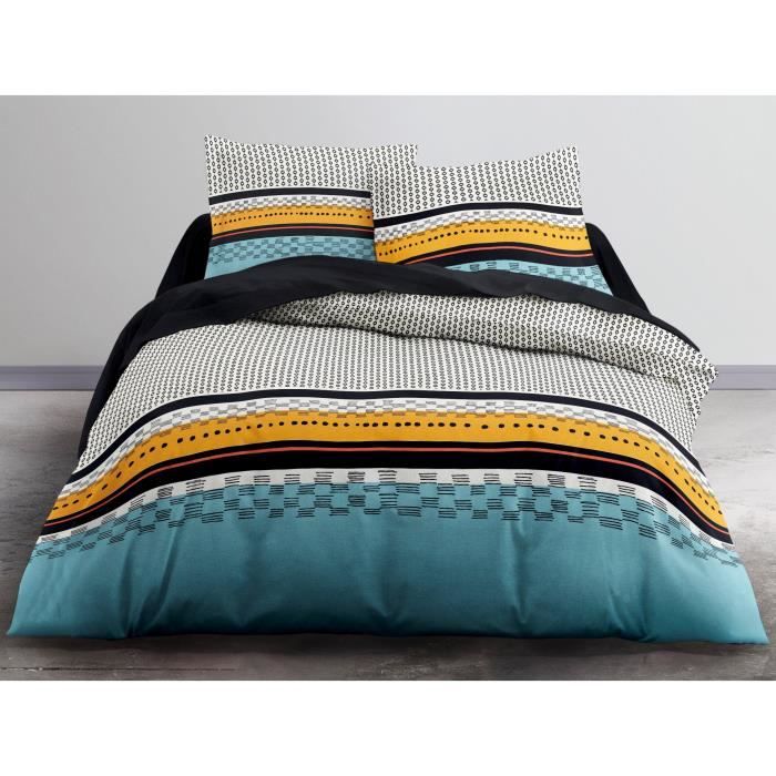 TODAY Parure de couette Enjoy SABBA 100% coton 220x240cm