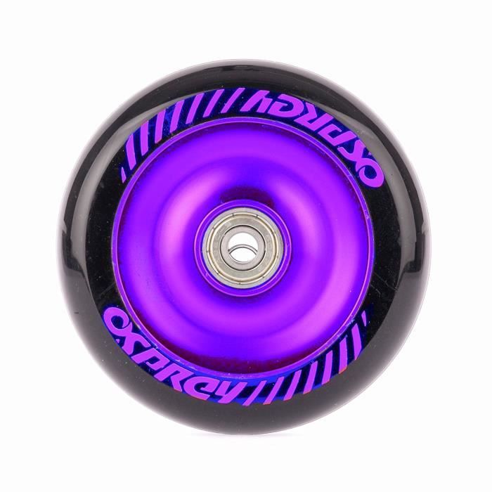 OSPREY Roues de trottinette ABEC-7 - 85A - Ø100 mm - Violet
