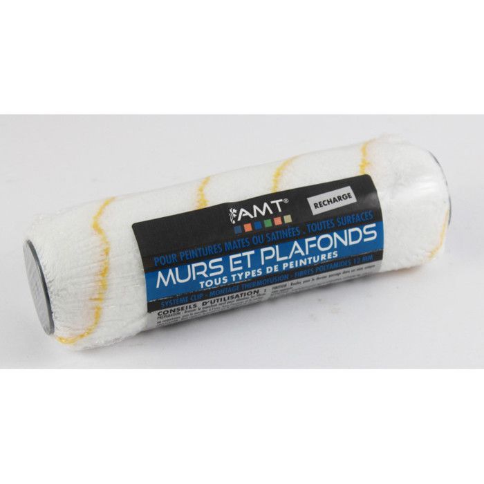Recharge Rouleaux Brosse Murs Et Plafonds 40mm Peintures Mates