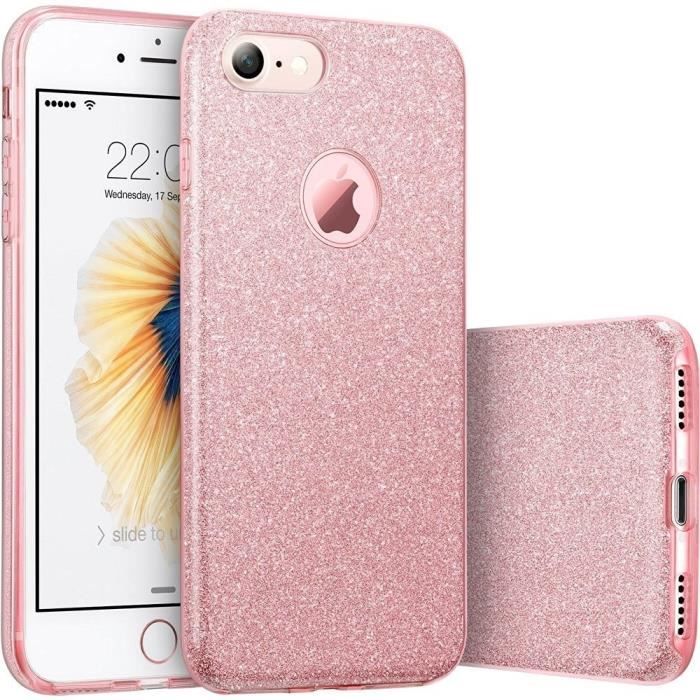 coque iphone 6 rose pastel apple