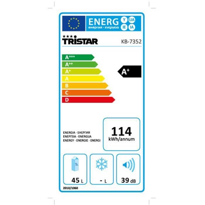 Réfrigérateur Tristar 45 L3