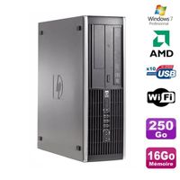UNITÉ CENTRALE PC HP Compaq 6005 Pro SFF AMD 3GHz 16Go DDR3 250Go UNITÉ CENTRALE PC HP Compaq 6005 Pro SFF AMD 3GHz 16Go DDR3 250Go