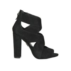 Mcglcas02139i Noir Talons Guess Femme Chaussures Suède À L54RAj