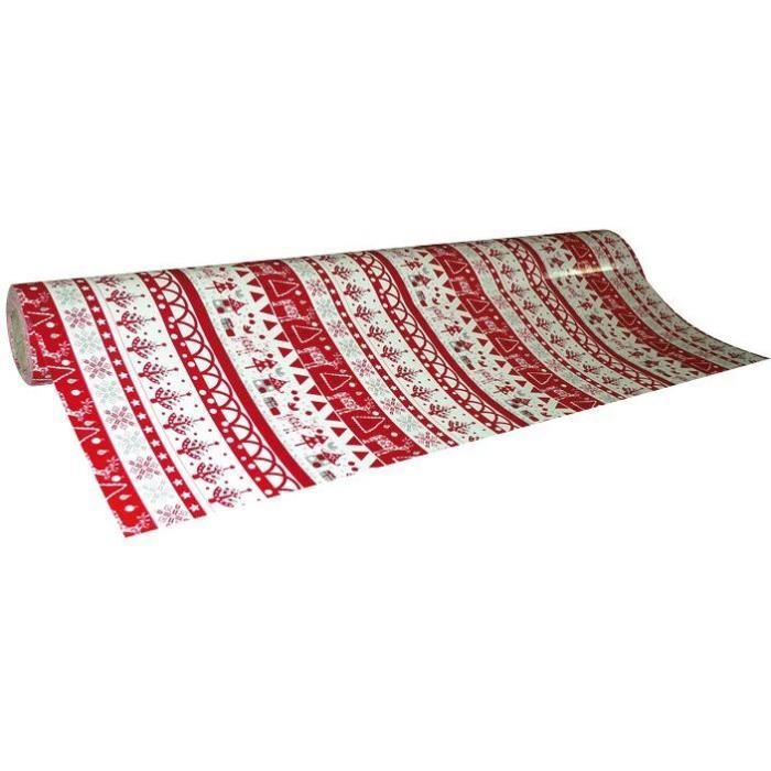 Papier cadeau rouleau 0.70x50m noël