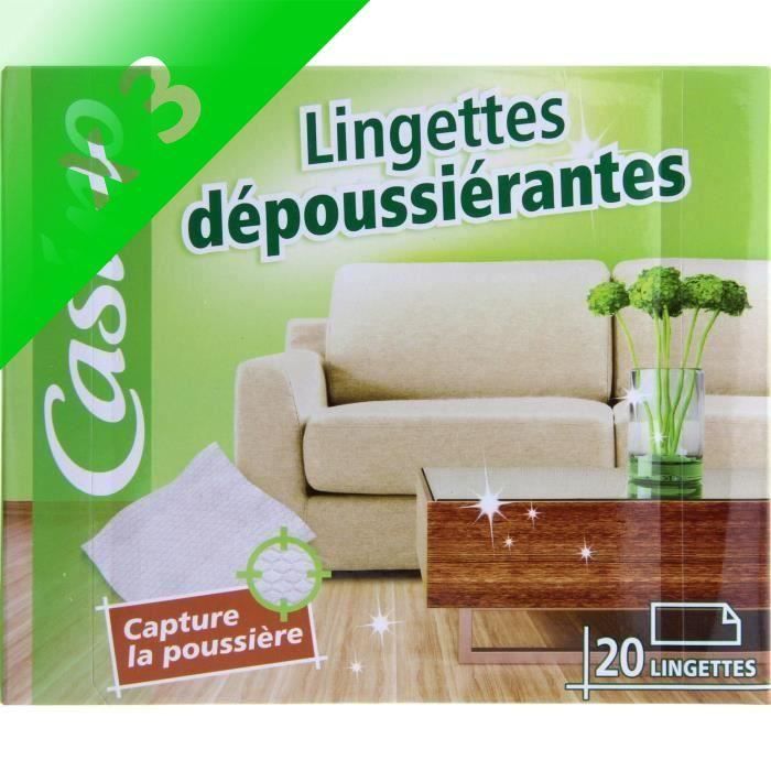 CASINO Lingettes Dépoussiérantes x20 (Lot de 3)
