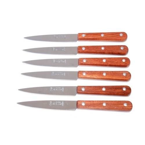 LA FOURMI   Lot de 6 Couteaux de cuisine office de thiers lame de 10,5