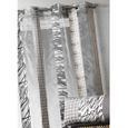 Voilage organza jacquard \'écritures\' Gris 140 x… - Achat / Vente ... Voilage organza jacquard \'écritures\' Gris 140 x… - Achat / Vente ...