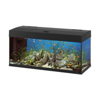 AQUARIUM DUBAI 100 Aquarium en verre noir 101x41x53 cm AQUARIUM DUBAI 100 Aquarium en verre noir 101x41x53 cm