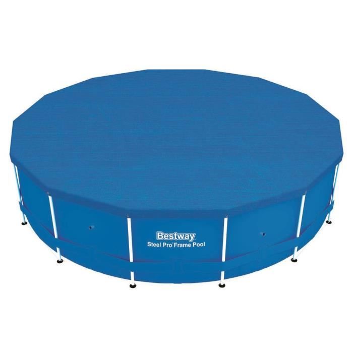 BESTWAY Bâche 4 saisons pour piscine Frame Pool ronde Ø 427cm