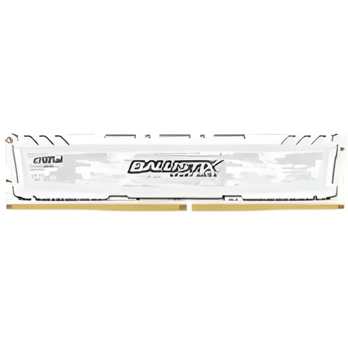 BALLISTIX Mémoire PC Sport LT Blanc - DDR4 - 8GB - 2400 MHz - UDIMM