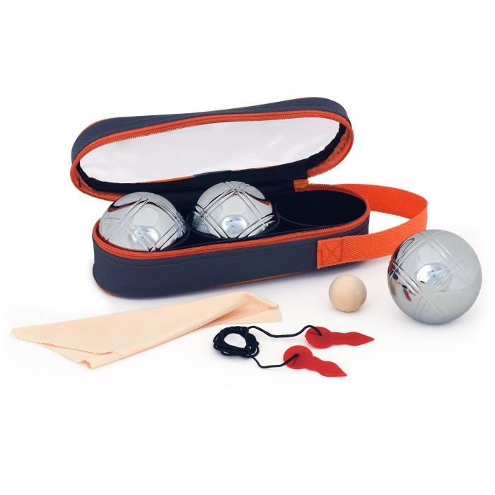K RO triplette de 3 boules de petanque 720g