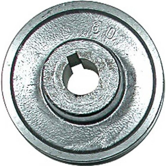 Poulie Aluminium Diamètre 50 Mm Alésage 19 Mm