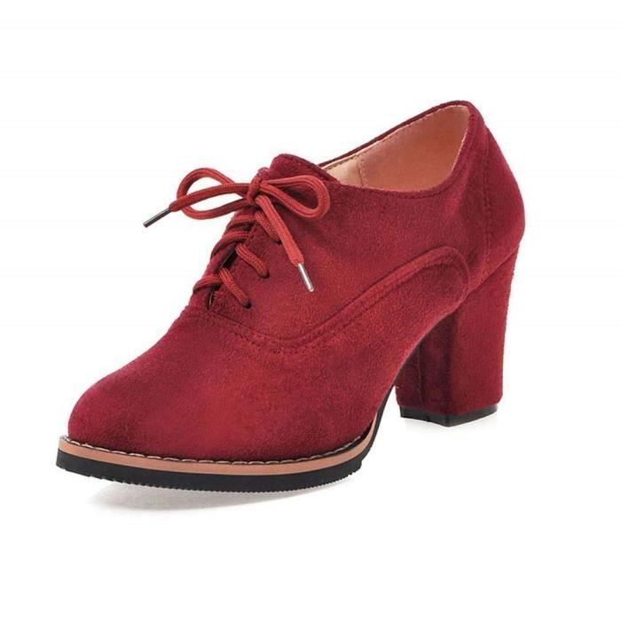 Ankle Boots Femme Bottines Chelsea Talon Vintage, Bottes Lacets Chaussure Mariage Talon Compensé Shoes Escarpins éLéGants Heel