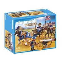 UNIVERS MINIATURE PLAYMOBIL 5249 Soldats Américains avec Canon UNIVERS MINIATURE PLAYMOBIL 5249 Soldats Américains avec Canon