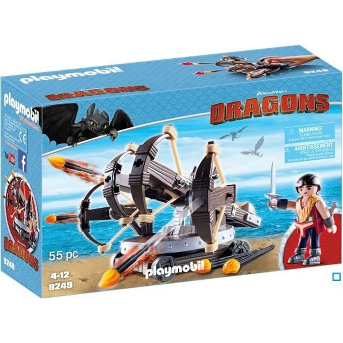 Eret et baliste a 4 projectiles - Playmobil - 9249