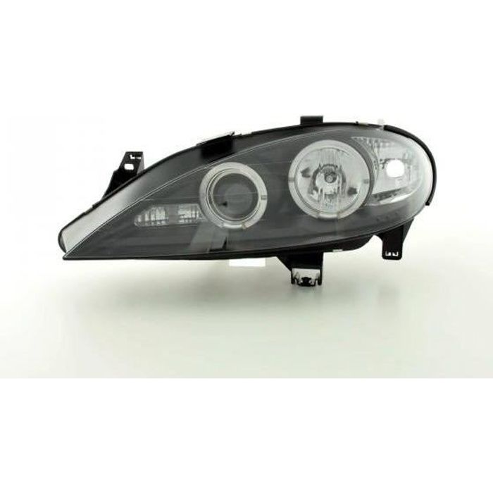 Phare Avant Complet Pour Renault Mégane III – Kit Gauche + Droite Avec Ampoules – Compatible 11/2008 à 03/2012
