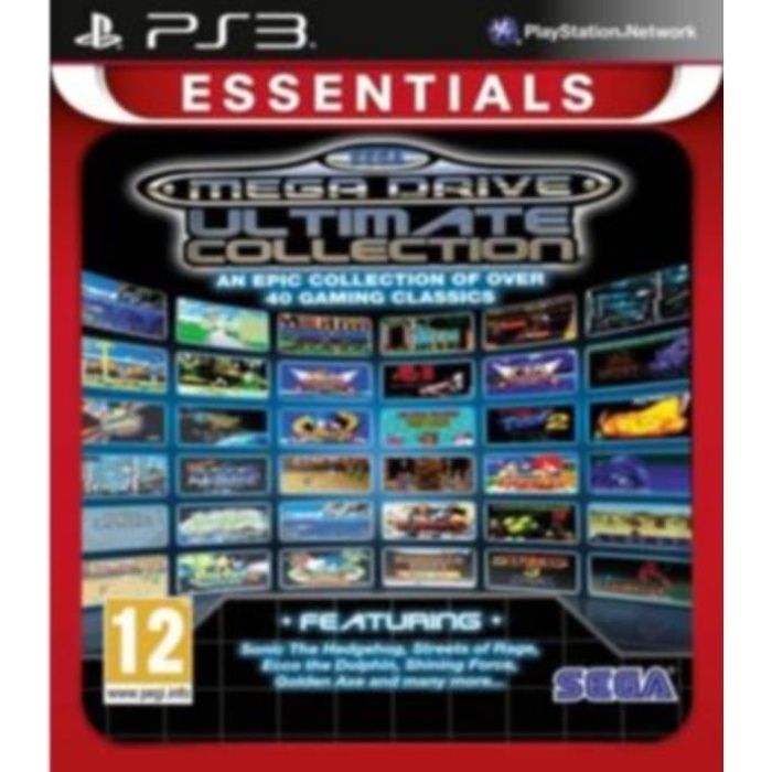 Sega mega drive ultimate collection ps3 список игр