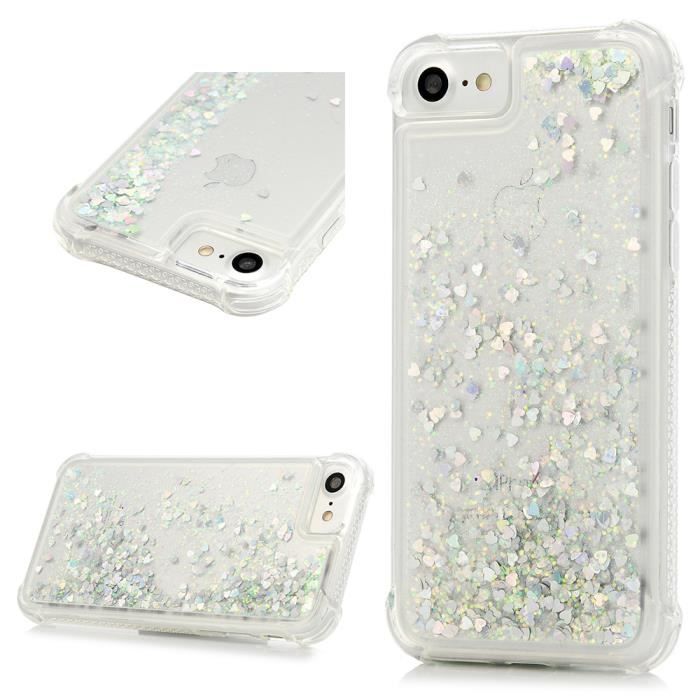 coque iphone 8 silicone coeur