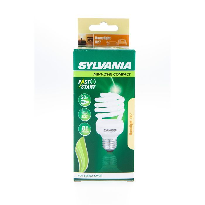 SYLVANIA Ampoule Eco Spirale 20W 827 E27   Achat / Vente AMPOULE   LED