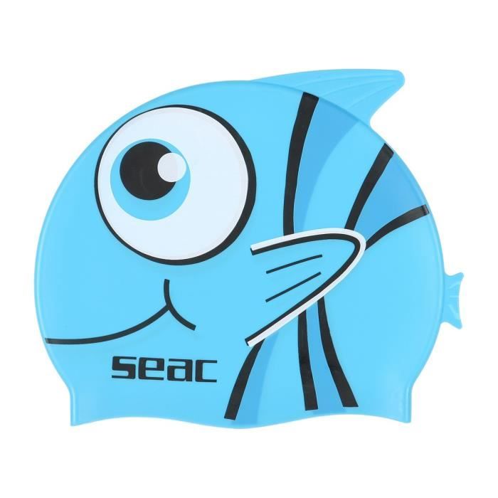 SEAC Bonnet en Premium Silicone Fancy - Enfant - Bleu