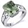 Bague femme argent amethyste