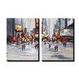 peinture sur toile urbain