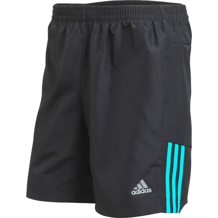 ADIDAS Short de running OZ 7 IN SHORT - Homme - Noir