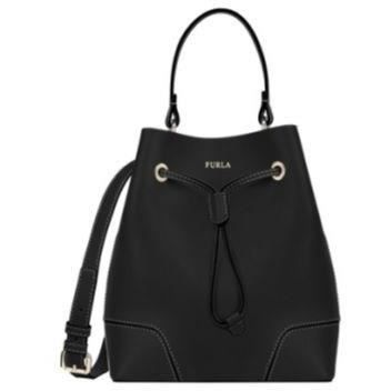 FURLA STACY Mini Sac Seau Onyx Noir