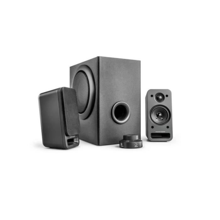 enceinte stereo wavemaster système 2.1 mx3 - prix pas cher - cdiscount
