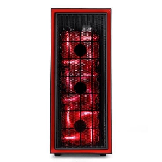 SilverStone SST-RL06BR-PRO - Red Line Boîtier2