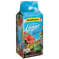 TERREAU - SABLE ALGOFLASH Terreau léger Universel - 25 L TERREAU - SABLE ALGOFLASH Terreau léger Universel - 25 L
