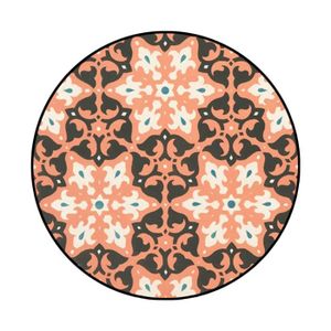 TAPIS Tapis géométrique rond φ40cm tapis berbere tapis e