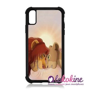 coque iphone xr lion silicone