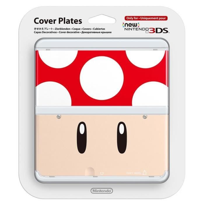 Coque N°7 Toad Rouge New Nintendo 3DS