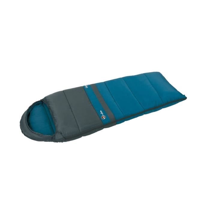 WILSA Sac de couchage Verdon Light Junior - Gris et bleu